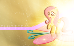 Size: 1920x1200 | Tagged: source needed, safe, artist:vexx3, derpibooru import, edit, fluttershy, pegasus, pony, solo, vector, wallpaper, wallpaper edit