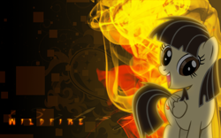 Size: 1920x1200 | Tagged: safe, artist:omgklint, artist:vexx3, derpibooru import, edit, wild fire, pegasus, pony, female, mare, sibsy, solo, vector, wallpaper, wallpaper edit