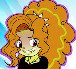 Size: 820x744 | Tagged: safe, artist:steca, adagio dazzle, better together, equestria girls, equestria girls (movie), rainbow rocks, adoragio, cute, dazzling, female, movie, pixiv, smiley face, solo