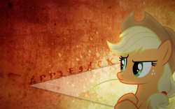 Size: 1920x1200 | Tagged: source needed, safe, artist:vexx3, derpibooru import, edit, applejack, earth pony, pony, solo, vector, wallpaper, wallpaper edit