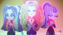 Size: 1280x720 | Tagged: safe, artist:alvaxerox, edit, edited screencap, screencap, adagio dazzle, aria blaze, sonata dusk, better together, equestria girls, find the magic, the dazzlings