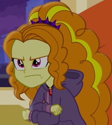 Size: 954x1062 | Tagged: safe, screencap, adagio dazzle, equestria girls, rainbow rocks, angry, cropped