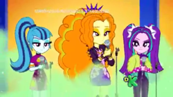 Size: 960x540 | Tagged: safe, screencap, adagio dazzle, aria blaze, sonata dusk, better together, equestria girls, sunset's backstage pass!, low quality, the dazzlings