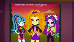 Size: 1920x1080 | Tagged: safe, screencap, adagio dazzle, aria blaze, sonata dusk, better together, equestria girls, sunset's backstage pass!, female, hand on hip, the dazzlings