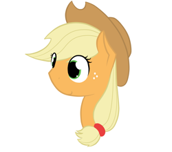 Size: 2641x2322 | Tagged: safe, artist:alexi148, applejack, earth pony, pony, bust, portrait, solo