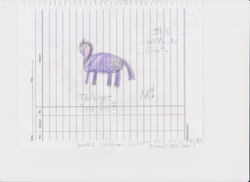 Size: 1024x746 | Tagged: safe, artist:naveekdarkroom, derpibooru import, twilight sparkle, lined paper, newbie artist training grounds, stylistic suck, traditional art, you tried