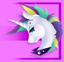 Size: 1280x1240 | Tagged: safe, artist:toxicartiststudio, rarity, pony, unicorn, alternate hairstyle, fanart, punk, raripunk