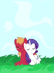 Size: 195x264 | Tagged: safe, artist:seiyaku, big macintosh, rarity, pony, unicorn, female, male, rarimac, shipping, straight