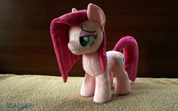 Size: 2048x1280 | Tagged: safe, artist:egalgay, pinkie pie, handmade, irl, photo, pinkamena diane pie, plushie, solo