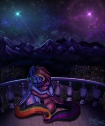 Size: 1920x2323 | Tagged: safe, artist:omniscientx, derpibooru import, rainbow dash, twilight sparkle, twilight sparkle (alicorn), alicorn, pegasus, pony, female, lesbian, shipping, twidash