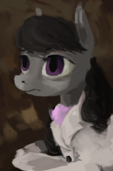 Size: 500x757 | Tagged: safe, artist:sterfler, octavia melody, earth pony, pony, female, mare, simple background, solo