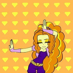 Size: 800x800 | Tagged: safe, artist:nekojackun, adagio dazzle, equestria girls, bolero jacket, keep your hands off eizouken, solo