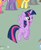 Size: 199x241 | Tagged: safe, derpibooru import, screencap, twilight sparkle, twilight sparkle (alicorn), alicorn, pony, pinkie pride, animation error, cute, female, mare, reaction image, smiling, solo