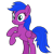 Size: 716x724 | Tagged: safe, artist:optimusv42, derpibooru import, firefly, rainbow dash, pegasus, pony, g1, cousin, fan version, friendship troopers, my little pony friendship troopers, rainbow dash's family, simple background, transparent background