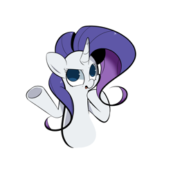 Size: 1280x1280 | Tagged: safe, artist:turtlefarminguy, rarity, pony, unicorn, looking up, shrug