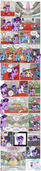 Size: 1200x4934 | Tagged: safe, artist:muffinshire, derpibooru import, twilight sparkle, unicorn twilight, oc, oc:bumble breeze, oc:dewy oak, oc:flyleaf, oc:swirling star, pegasus, pony, unicorn, comic:twilight's first day, adorkable, book, camera, camera shot, canon x oc, colt, comb, comic, cute, dork, female, filly, filly twilight sparkle, glasses, glowing horn, heliocentric theory, hourglass, id, levitation, library, library card, magic, magic aura, male, mare, mare in the moon, moon, muffinshire is trying to murder us, music notes, nerdgasm, nervous, orrery, photo, princess celestia's school for gifted unicorns, pronking, reading, saddle bag, scenery, scenery porn, slice of life, stallion, sweat, telekinesis, twiabetes, underhoof, unnamed oc, unshorn fetlocks, younger