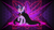 Size: 3840x2160 | Tagged: safe, artist:estories, artist:laszlvfx, derpibooru import, edit, twilight sparkle, twilight sparkle (alicorn), alicorn, pony, abstract background, alicorn amulet, alternate eye color, female, mare, raised hoof, solo, wallpaper, wallpaper edit