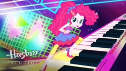 Size: 1920x1080 | Tagged: safe, screencap, pinkie pie, equestria girls, friendship through the ages, rainbow rocks, hasbro studios, new wave pinkie, piano, solo