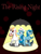 Size: 1536x2048 | Tagged: safe, artist:sixes&sevens, derpibooru exclusive, doctor whooves, princess celestia, princess luna, alicorn, pony, blood, doctor who, fanfic, fanfic art, fanfic cover, hat, seventh doctor, umbrella, young celestia, young luna, younger