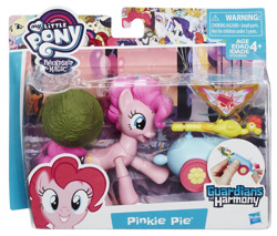 Size: 2000x1700 | Tagged: safe, boneless, pinkie pie, guardians of harmony, irl, party cannon, photo, rubber chicken, toy