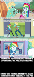 Size: 1920x4320 | Tagged: artist needed, source needed, safe, derpibooru import, edit, edited edit, edited screencap, screencap, rainbow dash, zephyr breeze, human, better together, blue crushed, equestria girls, holidays unwrapped, overpowered (equestria girls), armband, arms, bare arms, beach, beach umbrella, beard, bedroom eyes, canterlot high, cap, caption, clothes, cloud, converse, cute, cutie mark, cutie mark clothes, dashabetes, dashing through the mall, day, dialogue, door, duo, exclamation point, eyebrows, eyelashes, facial hair, female, geode of super speed, gladys, gritted teeth, hat, high res, high school, hill, impact font, implied pregnancy, indoors, jacket, jewelry, leaning back, leggings, lockers, magical geodes, male, meme, midriff, necklace, nipples, nudity, ocean, outdoors, panic, panicking, pants, partial nudity, poster, potted plant, pregnant, question, question mark, sand, scared, scaredy dash, school, shadow, shipping, shipping fuel, shirt, shoes, sky, sneakers, sports bra, standing, straight, surfboard, sweatband, swimming cap, swimming trunks, symbol, t-shirt, talking, teeth, text, text edit, this will end in marriage, top, topless, traffic cone, umbrella, vest, wall of tags, wet, wristband, zephdash, zephyr's necklace
