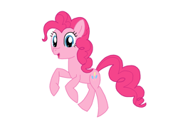 Size: 1600x1200 | Tagged: safe, artist:franzeir, pinkie pie, earth pony, pony, simple background, solo, white background