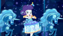 Size: 1280x720 | Tagged: safe, rarity, better together, equestria girls, the other side, carousel dress, sleeveless