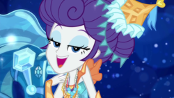 Size: 1920x1080 | Tagged: safe, screencap, rarity, better together, equestria girls, the other side, carousel dress