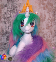 Size: 2031x2255 | Tagged: safe, artist:1stastrastudio, princess celestia, alicorn, pony, irl, photo, plushie, solo