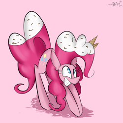 Size: 4000x4000 | Tagged: safe, artist:ratann, pinkie pie, earth pony, pony, food, ice cream, solo