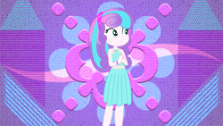 Size: 3840x2160 | Tagged: safe, artist:laszlvfx, artist:lhenao, derpibooru import, edit, princess flurry heart, human, equestria girls, clothes, dress, equestria girls-ified, female, high res, older, older flurry heart, smiling, solo, wallpaper, wallpaper edit