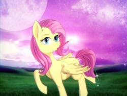 Size: 1440x1080 | Tagged: safe, artist:passigcamel, fluttershy, pegasus, pony, candy, food, pepero, solo