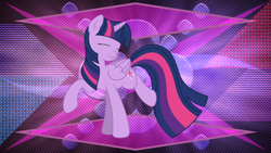 Size: 3840x2160 | Tagged: safe, artist:hawk9mm, artist:laszlvfx, derpibooru import, edit, twilight sparkle, twilight sparkle (alicorn), alicorn, pony, cute, eyes closed, female, funny, happy, mare, solo, wallpaper, wallpaper edit