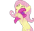 Size: 1507x1360 | Tagged: safe, artist:fallout152, fluttershy, pegasus, pony, bipedal, happy tree friends, pet, this will end in tears