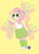 Size: 1500x2100 | Tagged: safe, artist:zeal-eel, fluttershy, equestria girls, clothes, female, pink hair, solo, yellow skin