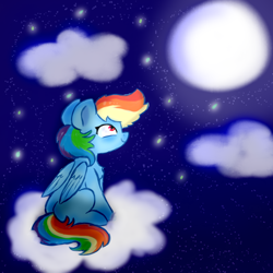 Size: 1200x1200 | Tagged: safe, artist:anonymous, derpibooru import, rainbow dash, pegasus, pony, solo