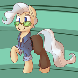 Size: 700x700 | Tagged: safe, artist:goat train, mayor mare, earth pony, pony, clothes, female, mare, solo