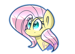 Size: 1164x842 | Tagged: safe, artist:lynchristina, fluttershy, pegasus, pony, bust, heart eyes, looking at something, looking up, portrait, simple background, solo, transparent background, wingding eyes