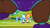 Size: 1136x640 | Tagged: safe, derpibooru import, screencap, lighthoof, rainbow dash, shimmy shake, yona, pegasus, pony, 2 4 6 greaaat, season 9, cheerleader, cheerleader outfit, cheerleader yona, clothes, legs