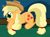 Size: 3082x2285 | Tagged: safe, artist:laserpewpewrblx, applejack, earth pony, pony, carpet, cel shading, cute, jackabetes, silly, silly pony, solo, who's a silly pony