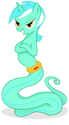 Size: 1000x1800 | Tagged: safe, artist:elsdrake, lyra heartstrings, lamia, original species, simple background, solo, transparent background, vector