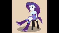 Size: 2208x1242 | Tagged: safe, artist:magerblutooth, rarity, equestria girls, boots, cute, raribetes, shoes, solo