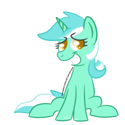 Size: 2000x2000 | Tagged: safe, artist:thatoneguyonda, lyra heartstrings, pony, unicorn, female, high res, horn, mare, solo