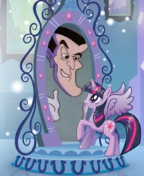 Size: 372x454 | Tagged: safe, derpibooru import, twilight sparkle, twilight sparkle (alicorn), alicorn, equestria girls, exploitable meme, magic mirror, magic mirror meme, meme, snow white, snow white and the magic mirror, wise cracking magic mirror