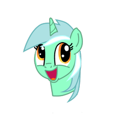 Size: 1024x916 | Tagged: safe, artist:willowtails, lyra heartstrings, pony, unicorn, awesome face, female, green coat, horn, mare, two toned mane