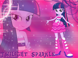 Size: 1024x768 | Tagged: safe, artist:natoumjsonic, derpibooru import, twilight sparkle, twilight sparkle (alicorn), alicorn, equestria girls, solo, wallpaper