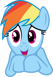 Size: 5544x8000 | Tagged: safe, artist:kishmond, derpibooru import, rainbow dash, pegasus, pony, daring don't, .ai available, absurd resolution, female, mare, open mouth, solo, vector