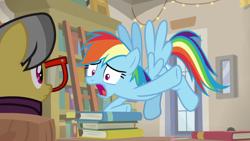 Size: 1920x1080 | Tagged: safe, derpibooru import, screencap, a.k. yearling, rainbow dash, pegasus, pony, daring doubt