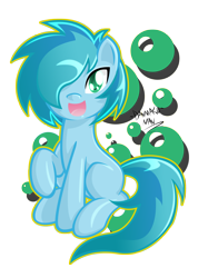 Size: 2244x3000 | Tagged: safe, artist:danmakuman, oc, oc only, oc:mint leaf, earth pony, pony, solo