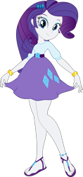 Size: 7000x14826 | Tagged: safe, artist:twilirity, rarity, equestria girls, absurd resolution, clothes, cute, feet, female, legs, sandals, simple background, skirt, skirt lift, smiling, solo, transparent background, vector